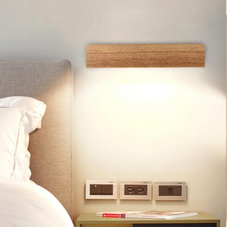 Eliana - Modernes Eichenholz-Regal & Lampe