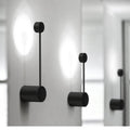 Cyrus - Minimalistische Runde Art-Deco LED-Wandlampe