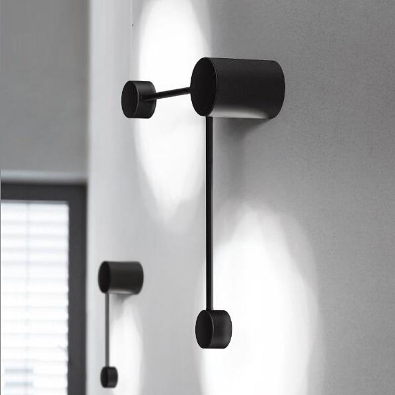 Cyrus - Minimalistische Runde Art-Deco LED-Wandlampe