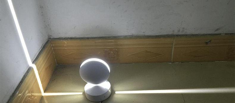 Runde Wandmontierte LED-Lampe